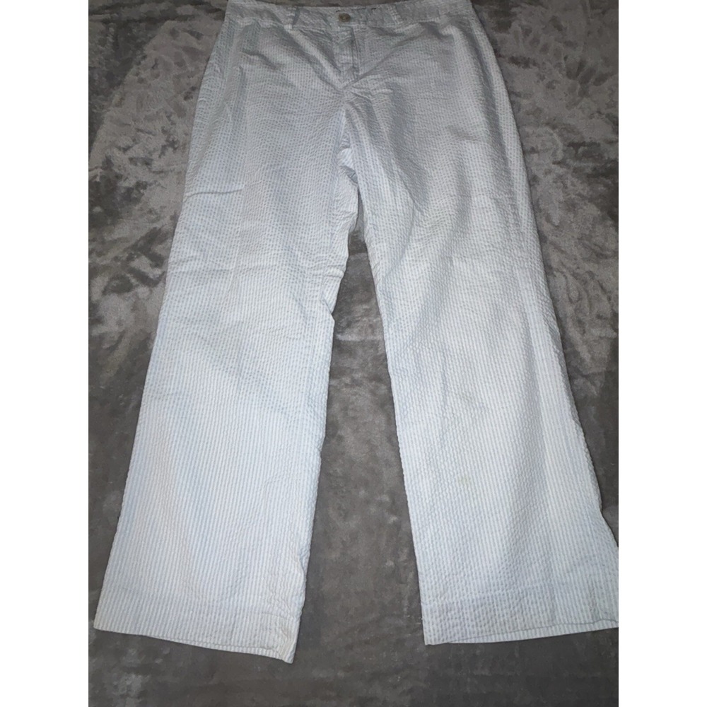 Banana Republic Light Blue Striped Pantsuit